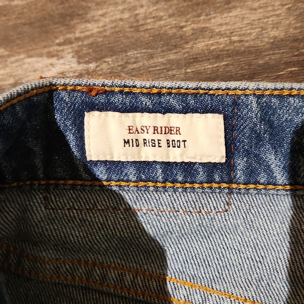 ❤️ LUCKY BRAND × YELLOWSTONE EASY RIDER BOOTCUT PATCHWORK JEANS, 8 (29) - Picture 11 of 16